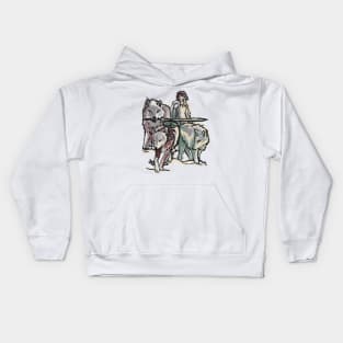 Hunting With the Pack Kids Hoodie